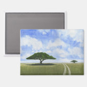 アフリカの風景 マグネット (正面/裏面)