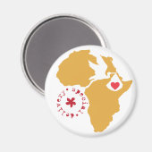 アフリカの養子縁組 マグネット (正面/裏面)