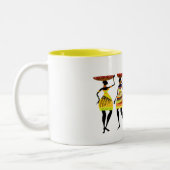 アフリカの饗宴 ツートーンマグカップ (左)