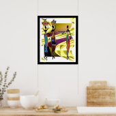 アフリカの饗宴 ポスター (キッチン)