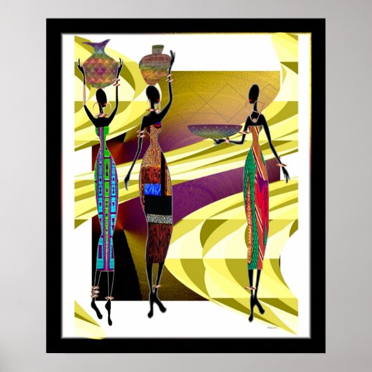 アフリカの饗宴 ポスター (正面)