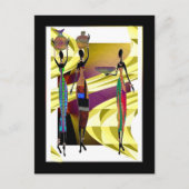 アフリカの饗宴 ポストカード (正面)