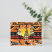 アフリカの饗宴 ポストカード (スタンド正面)