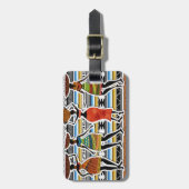 アフリカの饗宴 ラゲッジタグ (正面縦)