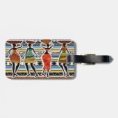 アフリカの饗宴 ラゲッジタグ (裏面横)