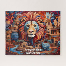 アフリカの鮮やか美しいと伝統 ジグソーパズル