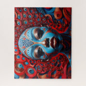 アフリカの鮮やか美しいと伝統 ジグソーパズル (縦)