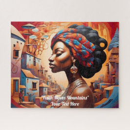 アフリカの鮮やか美しいと伝統 ジグソーパズル