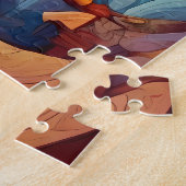 アフリカの鮮やか美しいと伝統 ジグソーパズル (側面)