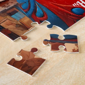 アフリカの鮮やか美しいと伝統 ジグソーパズル (側面)