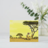 アフリカの鳥たち ポストカード (スタンド正面)