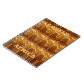 アフリカの黄金ハート ノートブック (左側)