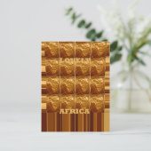 アフリカの黄金ハート ポストカード (スタンド正面)