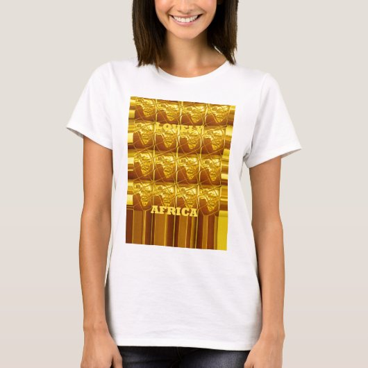 アフリカの黄金約束 Tシャツ (正面)