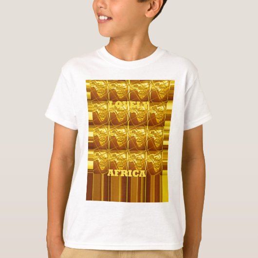 アフリカの黄金約束 Tシャツ (正面)
