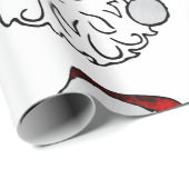 アフリカの黒いサンタクロース ラッピングペーパー (ロールコーナー)