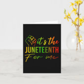 アフリカの黒い歴史の月の第10回 カード (黄色い花)