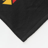 アフリカの黒い歴史の月1ヶ月は持ち越せない フリースブランケット (角)