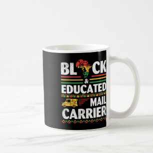 アフリカの黒人歴史月黒人教育を受けた舞 コーヒーマグカップ
