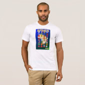 アフリカの2010年のサッカーのための修飾のチーム Tシャツ (正面フル)
