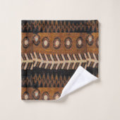 アフリカの バスタオルセット (ウォッシュタオル)