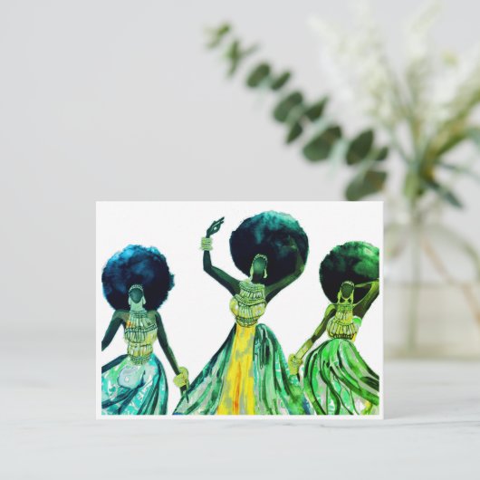 アフリカの ポストカード (スタンド正面)