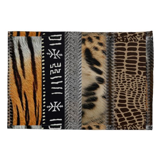 アフリカの 枕カバー (裏面)