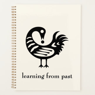 アフリカのAdinkraシンボルサンコファプランナー プランナー手帳