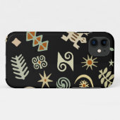 アフリカのAdinkraシンボル Case-Mate iPhoneケース (裏面(横))