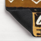 アフリカのcowrieの貝の泥cloth1のマウスパッド マウスパッド (コーナー)