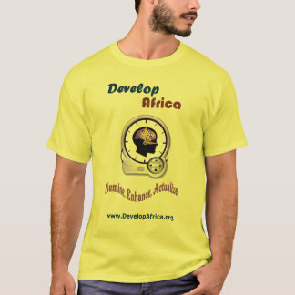 アフリカのTシャツを発達させて下さい Tシャツ