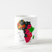 アフリカは国ではないです コーヒーマグカップ (中央)