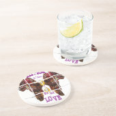 アフリカは愛を見つけた場所だ コースター (側面)