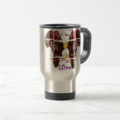 アフリカは愛を見つけた場所だ トラベルマグ (正面右)