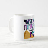 アフリカは未来であり過去である | コーヒーマグカップ (正面左)