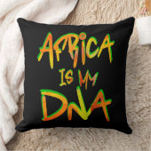 アフリカは私のDNAだ クッション (ブランケット)