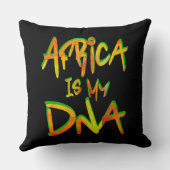 アフリカは私のDNAだ クッション (裏面)