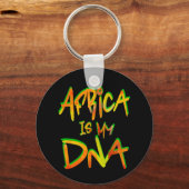 アフリカは私のDna、黒い歴史 キーホルダー (正面)