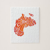 アフリカへの捧げ物 ジグソーパズル (縦)