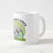 アフリカを体験 ジャンボコーヒーマグカップ (正面右)