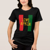 アフリカを愛するTシャツ トライブレンドTシャツ (正面)