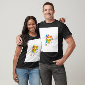アフリカを描く Tシャツ (ユニセックス)
