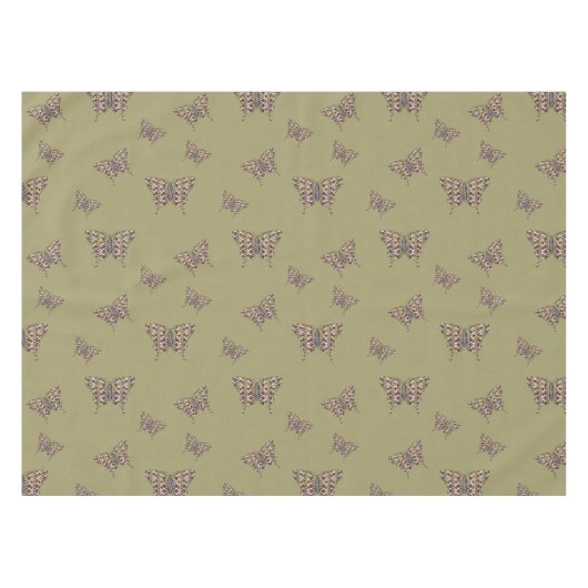 アフリカアゲハチョウテーブルクロス テーブルクロス (正面(横))