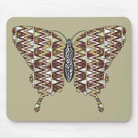 アフリカアゲハチョウマウスパッド マウスパッド (正面)
