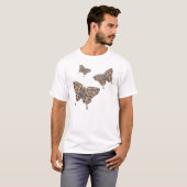 アフリカアゲハチョウメンズライトシャツ Tシャツ (正面フル)