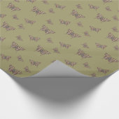 アフリカアゲハチョウ包装紙 ラッピングペーパー (角)