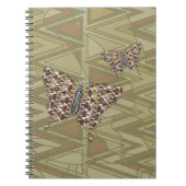 アフリカアゲハチョウ手帳 ノートブック (正面)