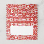 アフリカアディンクラ プレイスカード (外部開封)