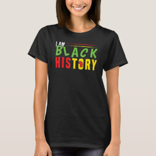 アフリカアフリカブラックヒストリプライドブラックヒストリM Tシャツ