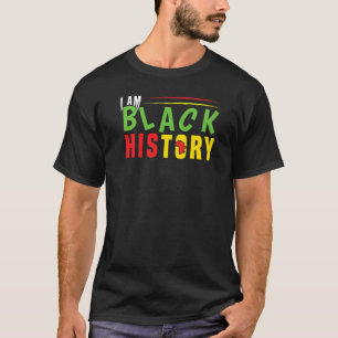 アフリカアフリカブラックヒストリプライドブラックヒストリM Tシャツ